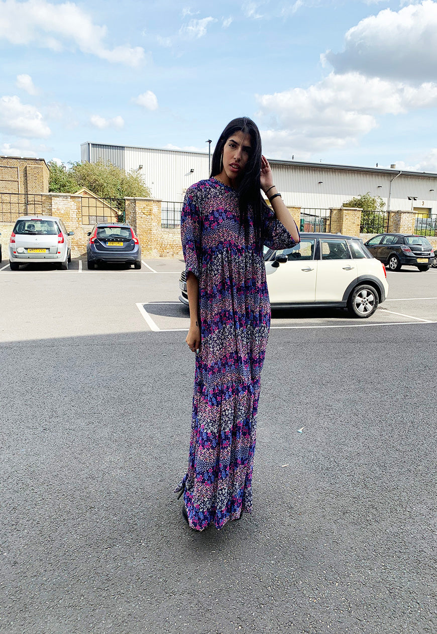 Shollyjaay floral print maxi gown